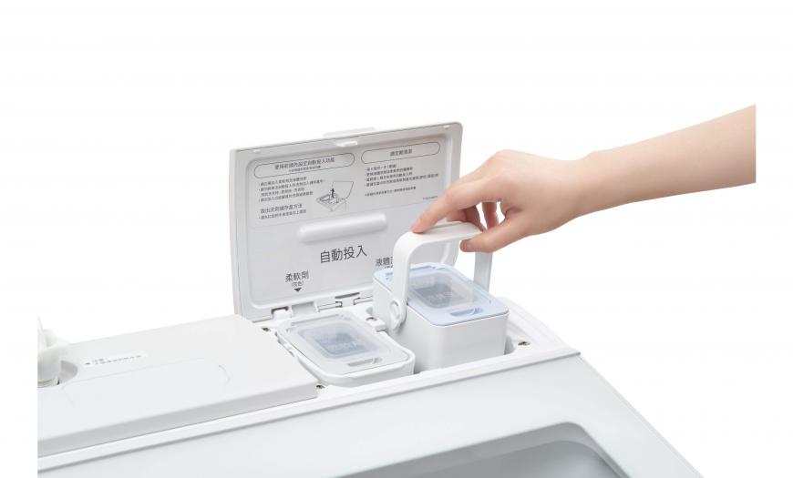 無孔槽抗菌洗衣機-新增自動投劑ES-ASW13T | SHARP Taiwan